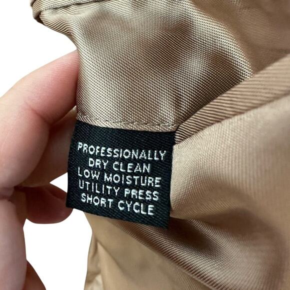 Jos A Bank 100% Cashmere Brown Suit Jacket career Blazer - Picture 6 of 9